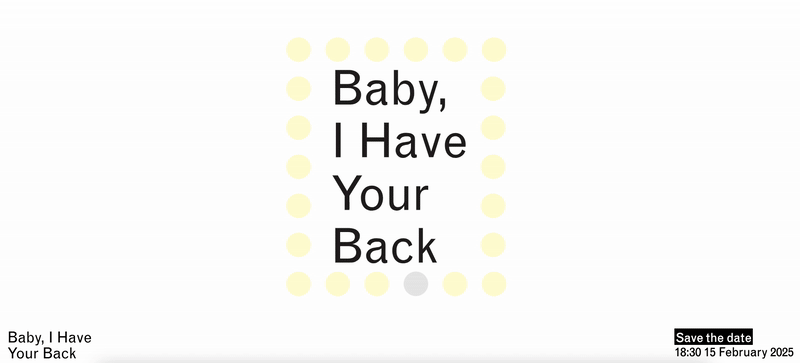 Baby, I Have Your Back